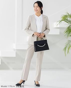 Amazon | [アッドルージュ] スーツ レディース 洗える カラー